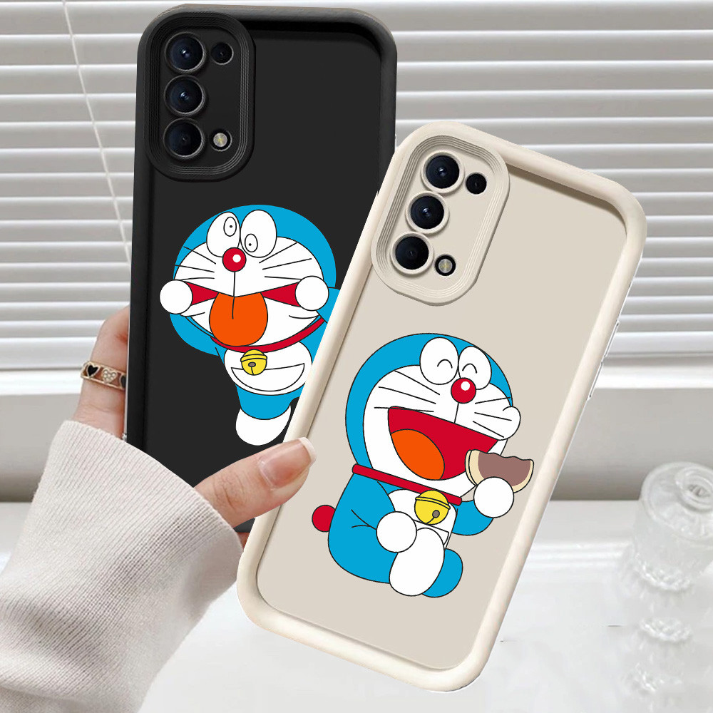 CH56 Doraemon Soft Casing สําหรับ OPPO F19 A72 A95 A92 F19s A52 เคสป้องกัน
