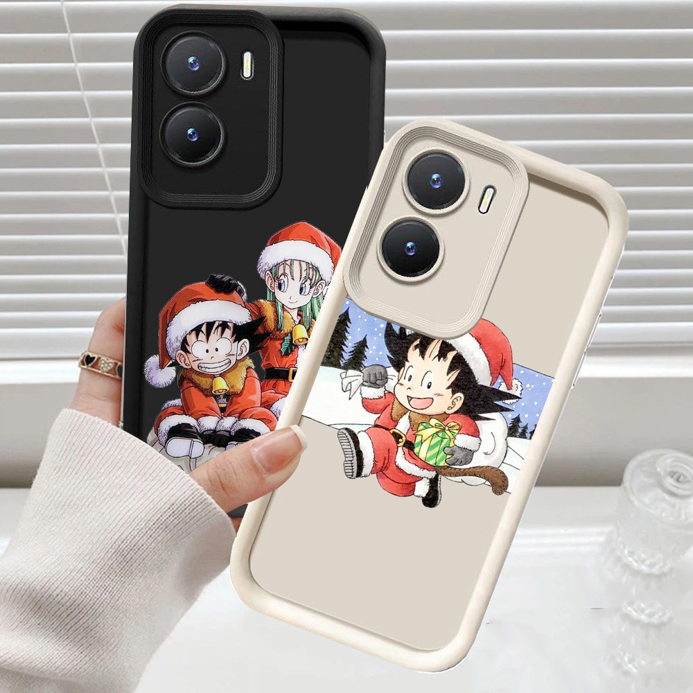 CH59 คริสต์มาส Dragon Ball Goku นุ่มสําหรับ VIVO V19 Y33S Y01 Y01A V17 Y75 Y55 Y33E Neo 5G กรณี