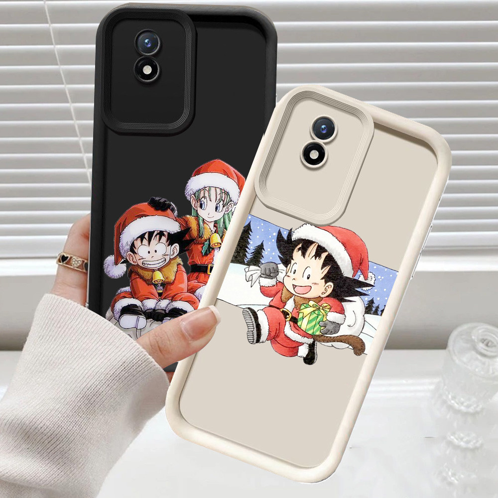 CH59 คริสต์มาส Dragon Ball Goku Soft Casing สําหรับ VIVO V30E V30 Y02t Y02 Y02a Pro 5G เคสป้องกัน