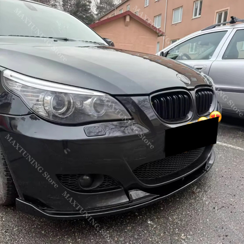 For BMW 5 Series E60 E61 M Sport 525i 528i 530i 535i 540i 550i M5 2005-2010 Front Bumper Diffuser S