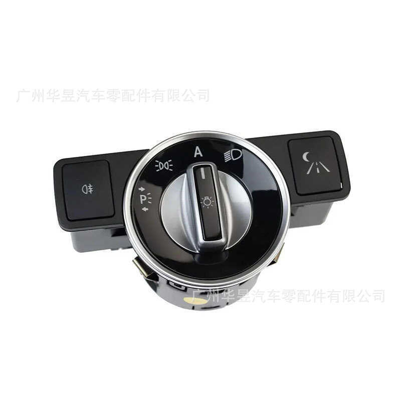 ก2129057000สวิตช์ไฟหน้าปุ่มลูกบิดเหมาะสําหรับ Benz W212 W218 W166 อะไหล่รถยนต์