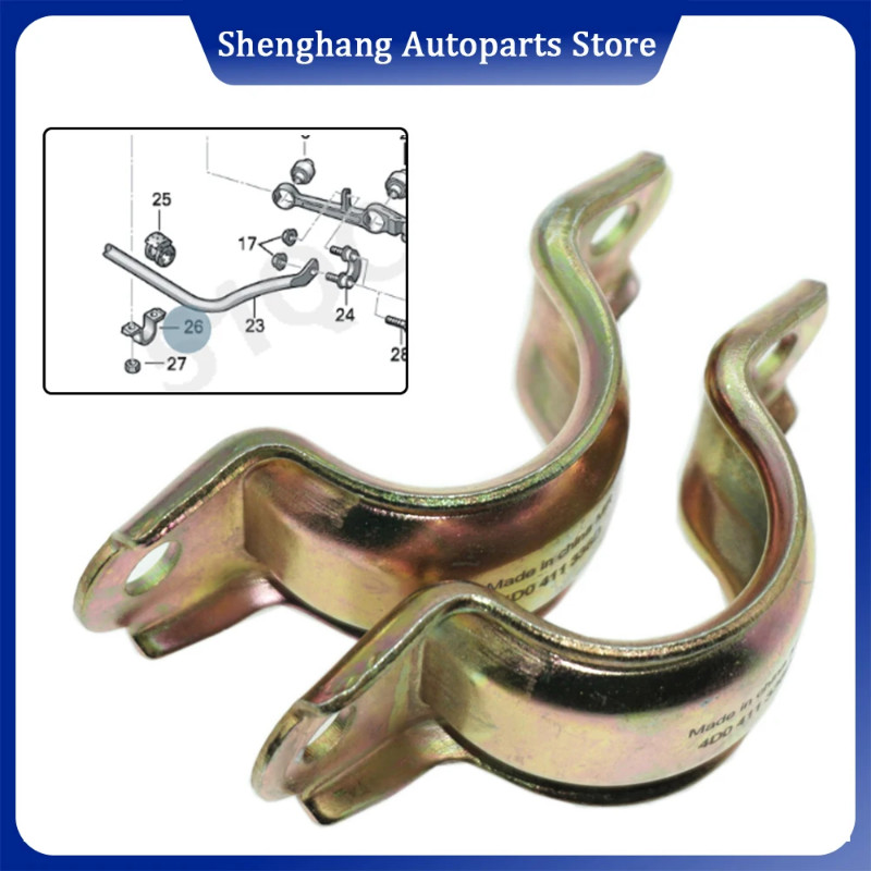 4D0411336D Stabiliser Support Brackets Set Metal Clip 4D0411336G 4D0411336C For Audi A4 A5 A6 A7 A8