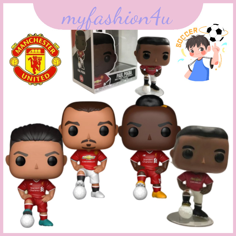 ดาราฟุตบอลที่แม่นและน่ารัก Miniatures Pogba Salah Mane Ibrahimovic