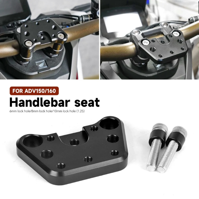 For HONDA ADV150 adv150 ADV160 adv160 Motorcycle Accessories Handlebar mounting seat Riser Clamp Mo