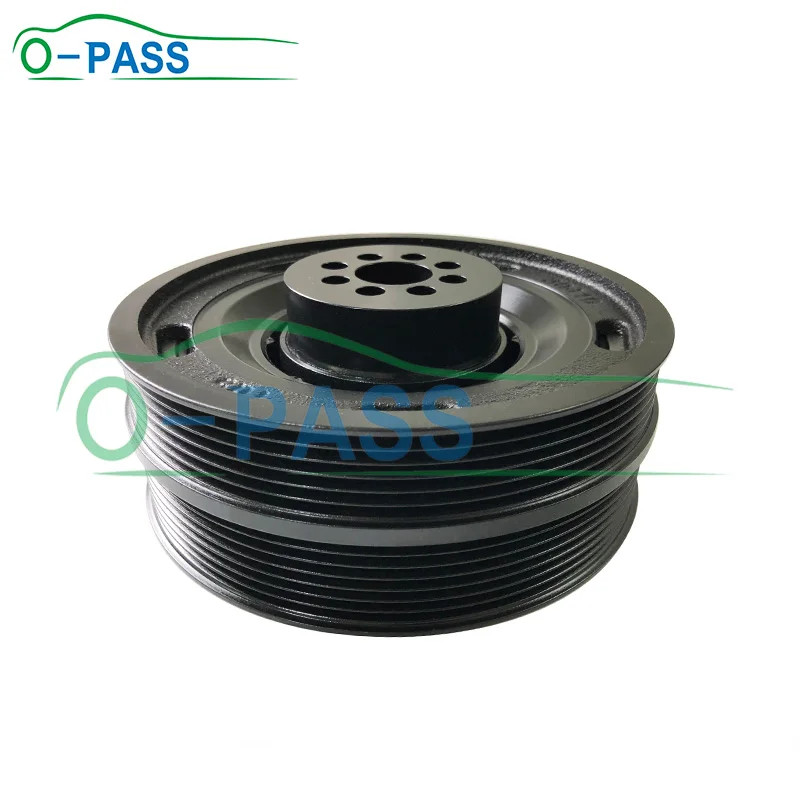 OPASS Harmonic Balancer For AUDI 3.0T V6 A4 S4 A5 S5 A6 A7 A8 Q5 Q7 SQ5 & VW Touareg & Porsche Caye