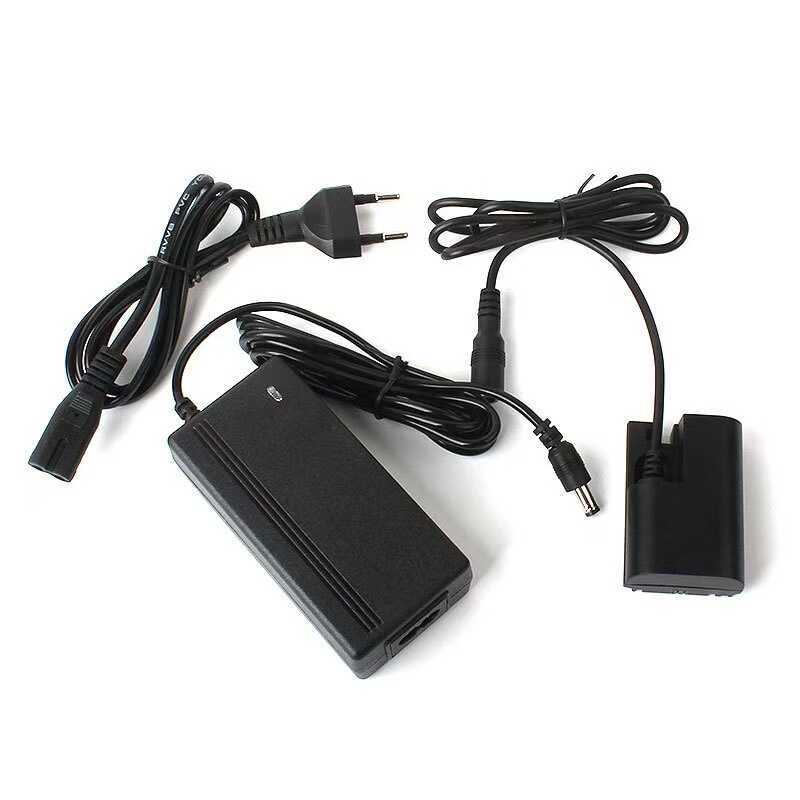 ▥ Lp-E6p Lp E6p Dummy แบตเตอรี่ Ack-E6 อะแดปเตอร์ไฟ AC DC Coupler Kit สําหรับ CANON EOS