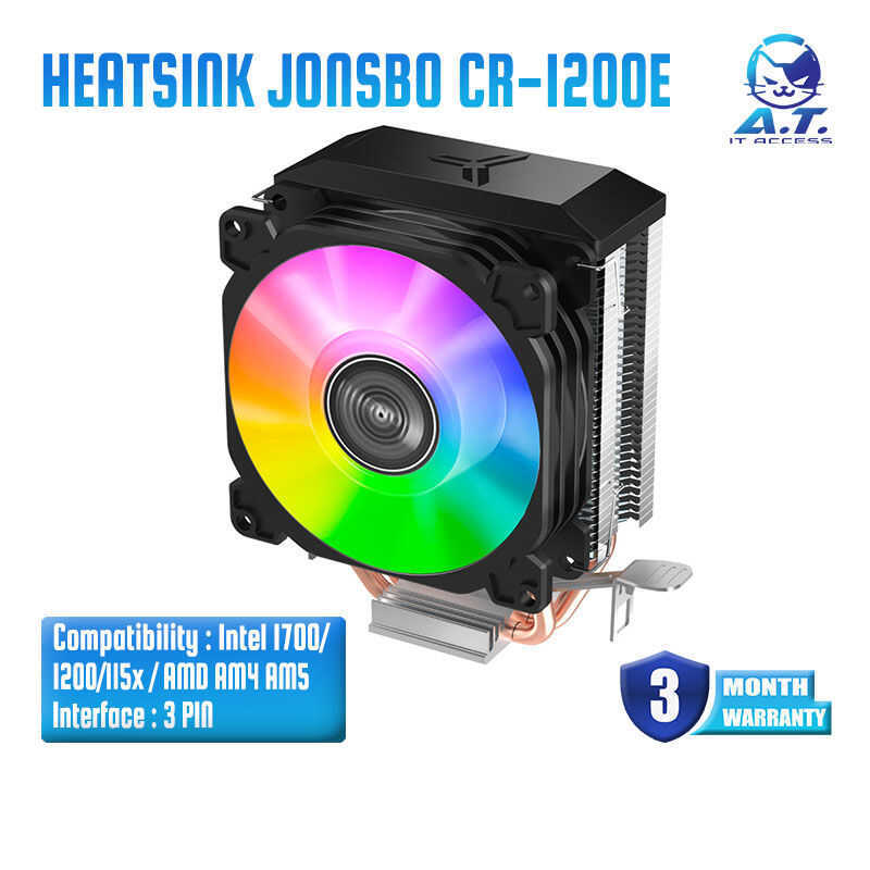 Air Sink Cooling Jonsbo CR1200E พัดลมระบายความร้อน CPU RGB