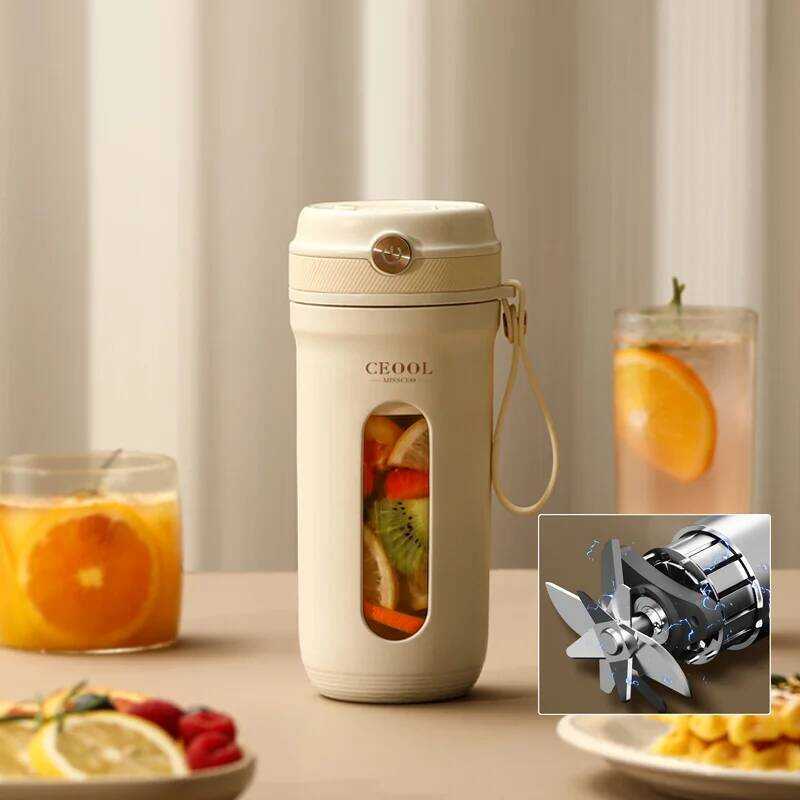 C Mini Portable Blender Electric Fruit Juicer Mixers Extractors Multifunction Juice Maker Machine B