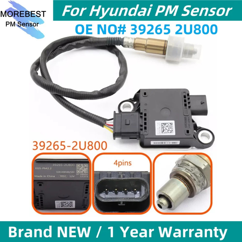 39265 2U800 Particulate Matter Sensor PM Sensor For Hyundai Tucson NX4 2021-2024 392652U800 39265 2