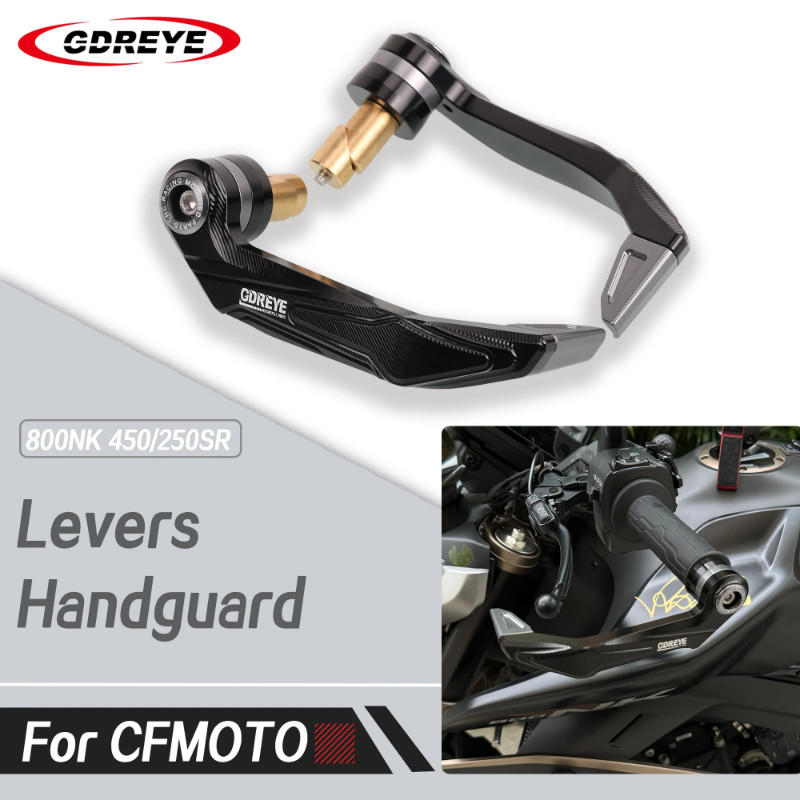 For CFMOTO 800NK 450SR 250SR 800 NK 450 SR Motorcycle CNC Aluminum Handlebar Grips Guard Brake Clut