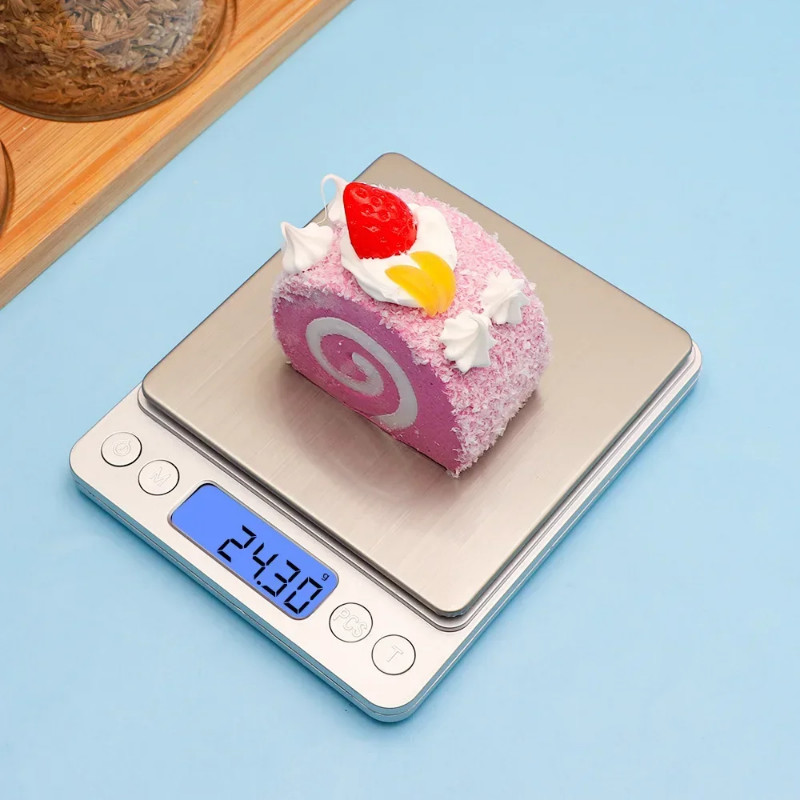 I2000 Household Kitchen Electronic Scale Electronic Scale Small Gram Scale Precision Jewelry Gram W