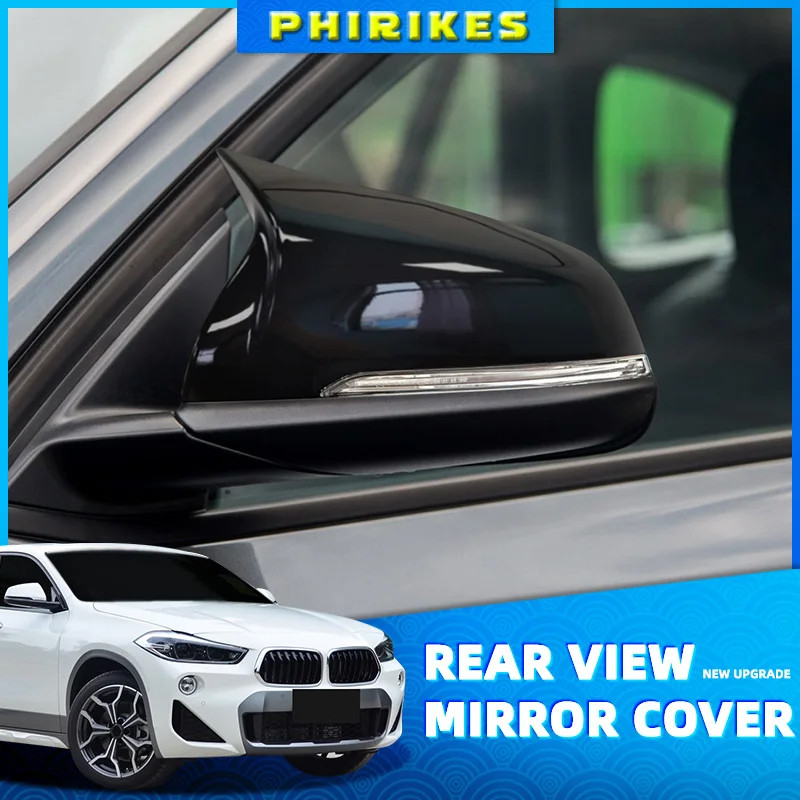 For BMW X1 F48 X2 F39 Z4 G29 F45 F46  Touring 2GT F45 F46 Glossy Black Mirror Cover Caps For Toyota