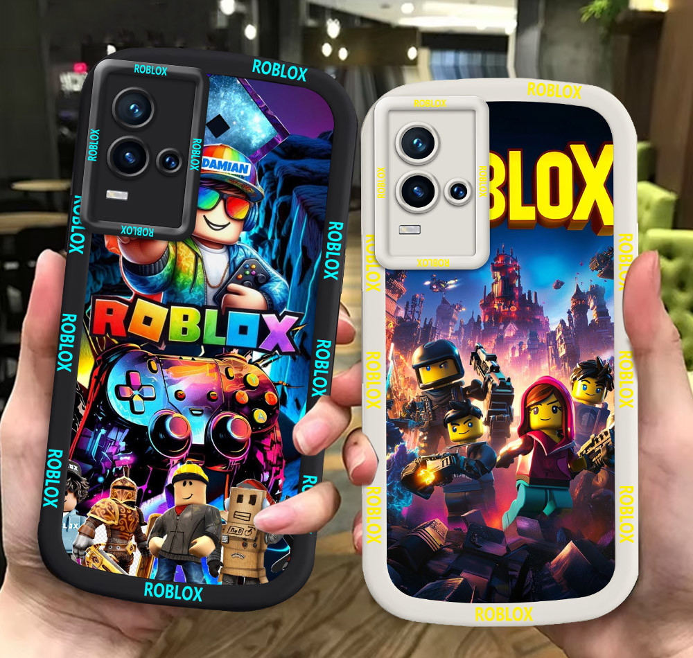 G1 Roblox ขาวดำเคสโทรศัพท์หรับ VIVO Y21s Y21g Y21t Y21 Y33s Y21a Y33t ปก