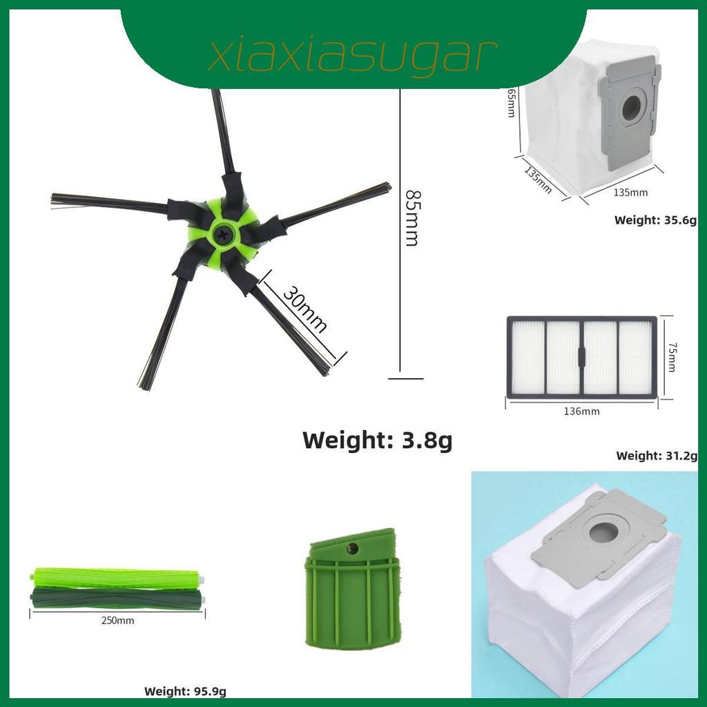 สําหรับ Roomba Irobot S9 หุ่นยนต์อะไหล่สูญญากาศพร้อมแปรงกระเป๋ากรองฝุ่น