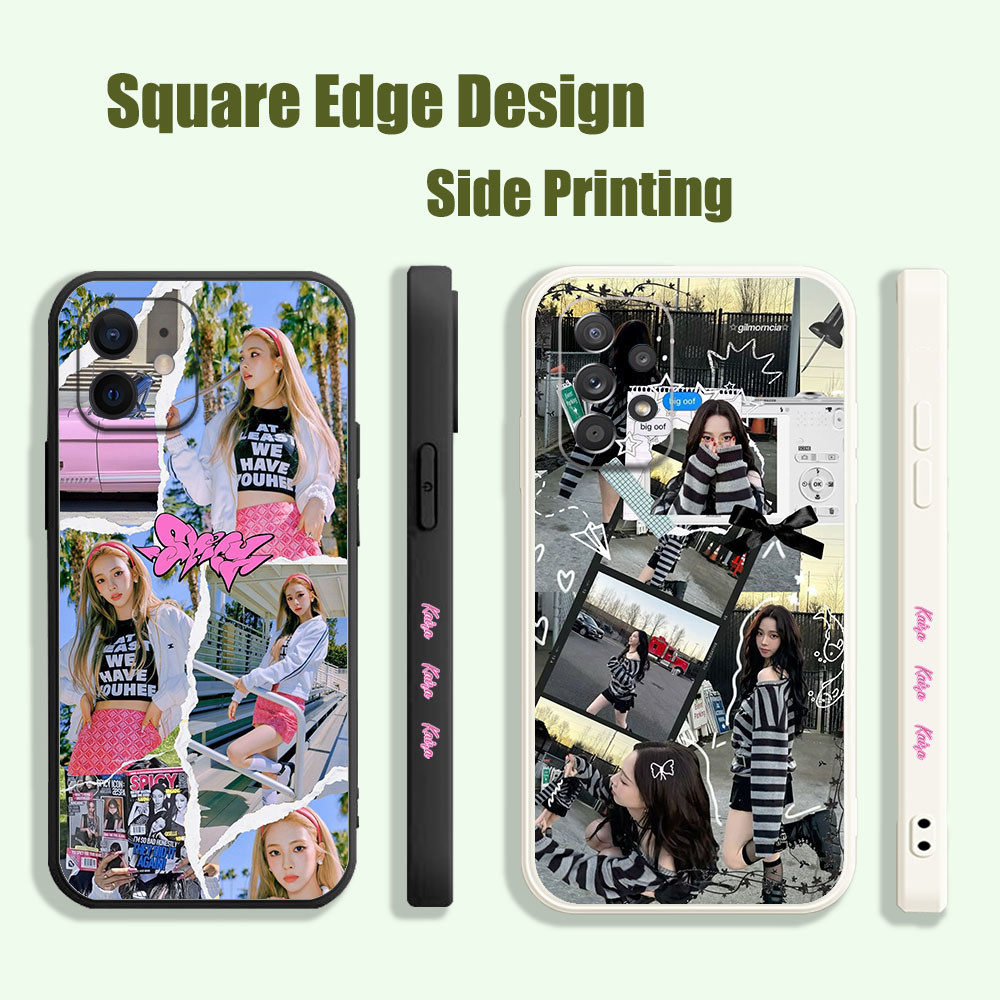ปลอกสําหรับ OPPO Reno5 Z OPPO A94 A8 A31 A5 2020 A1K A7X A52/A72/A92kpop สาว Aespa Karina WMS11 เคสโ