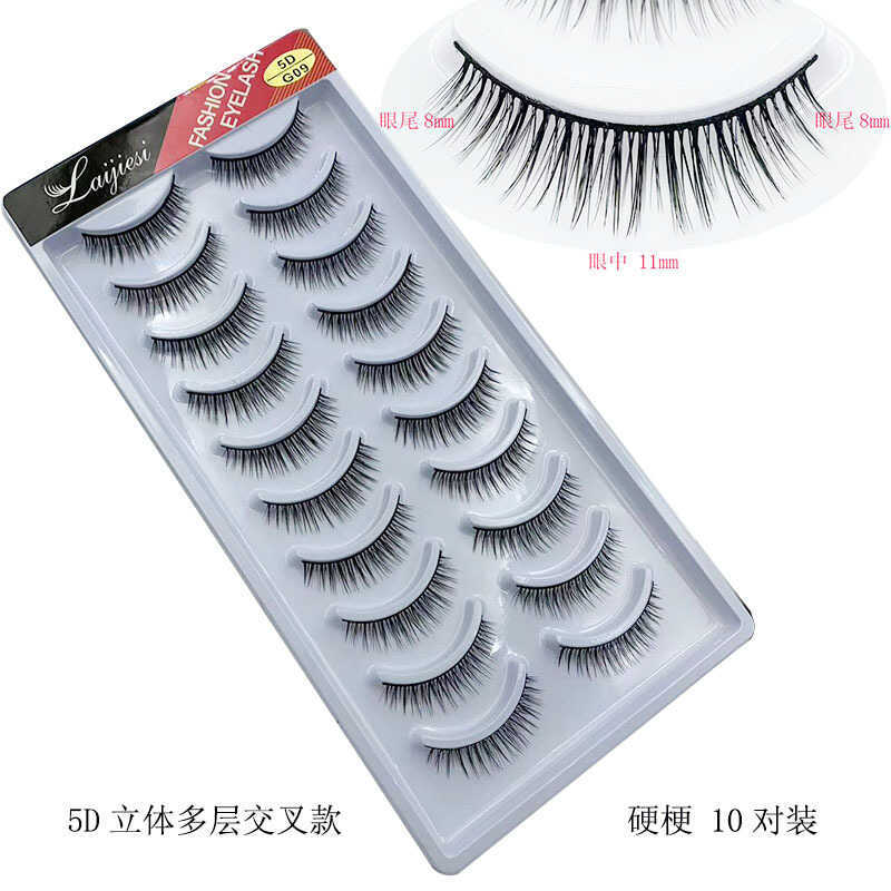 3D สามมิติ Multi-Layer Messy Cross สไตล์ Hard Stem 5DG09 Hard Stem Daily Stage Photo Studio ใช้เท็จ