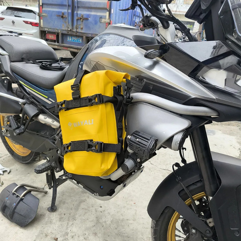 Motorcycle Bumper Frame Crash Bars Bag Bag Repair Tool Placement Bag Tail Luggage For CFMOTO 800 MT