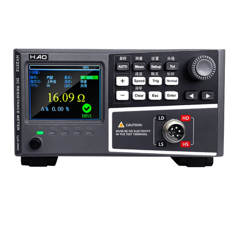 Low Resistance Tester HY2512A / HY2512A+ / HY2512 DC Low Resistance Tester Electronic Measurement A