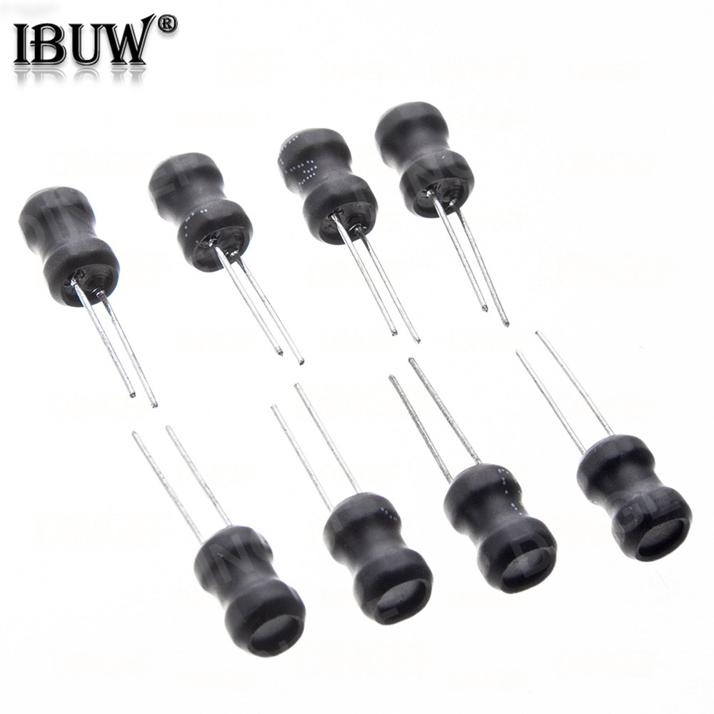 10PCS DIP Power Inductor 0608 I-รูปเหนี่ยวนํา 6*8 มม.2.2 3.3 4.7 6.8 10 22 uh 1mh 2.2mh 3.3mh 4.7mh 