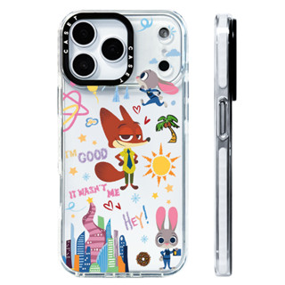 น่ารักการ์ตูนNickและJudyสีสําหรับIPhone 11 12 13 15 16 17 Pr…