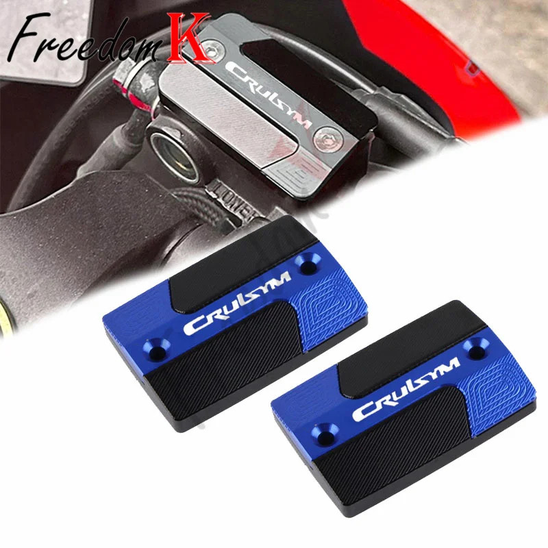 Fit FOR CRUiSYM Alpha 125/250/300/150X Motorcycle Front Brake Fluid Reservoir Cover Brake Master Cy