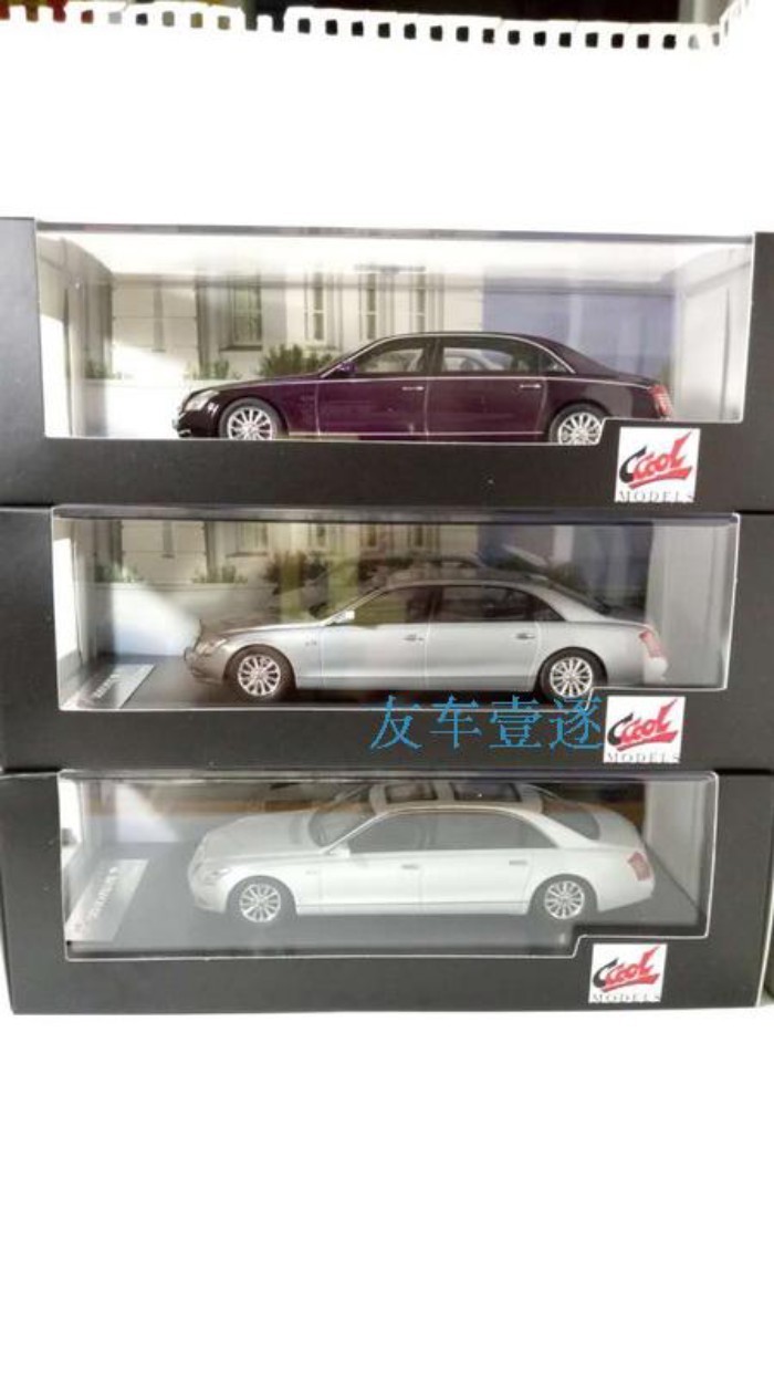 1: 43 Alloy Premiumx X MAYBACH รถ MAYBACH 62S รถรุ่นแพคเกจเดิม