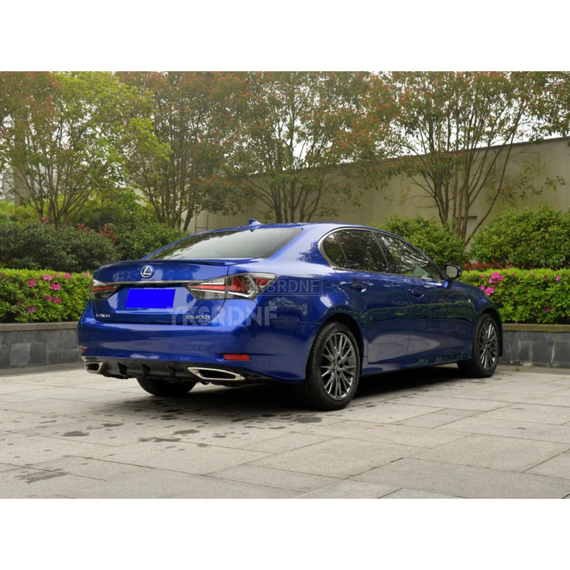 For Lexus GS250 GS350 GS450 Spoiler 2013-2016ABS Plastic Unpainted Color Rear Roof Spoiler Wing Tru