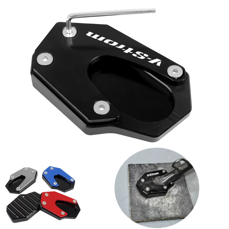 For SUZUKI Kickstand DL1050 V-Strom 1050 Vstrom DL 1050 XT DL1050XT 2020-2023 CNC Foot Side Stand E