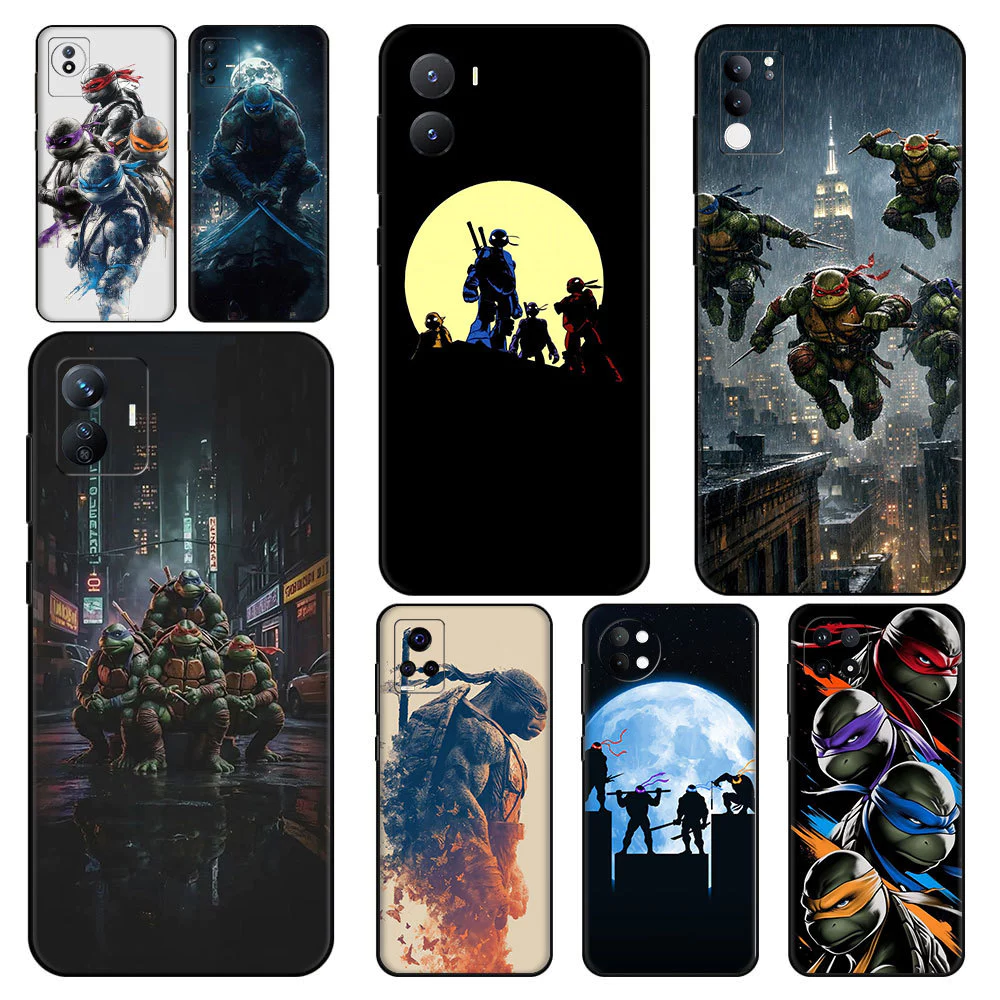 เคสโทรศัพท์ TPU ลายเต่านินจา สำหรับ Vivo V21E V25 V27E V29 V40 Pro V29E V40 Lite Y21 Y33S Y21S
