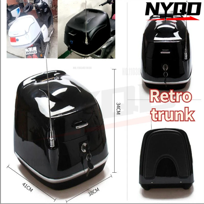 Motorcycle trunk electric scooter trunk electric scooter toolbox moto box motorcycle toolbox top ca