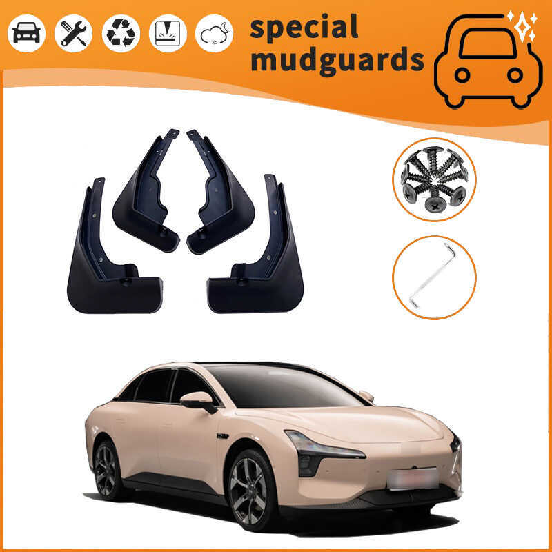 เหมาะสําหรับ 24 Xiaopeng Xpeng Mona M03 บังโคลนยางรถ Splash-Proof Mudguards