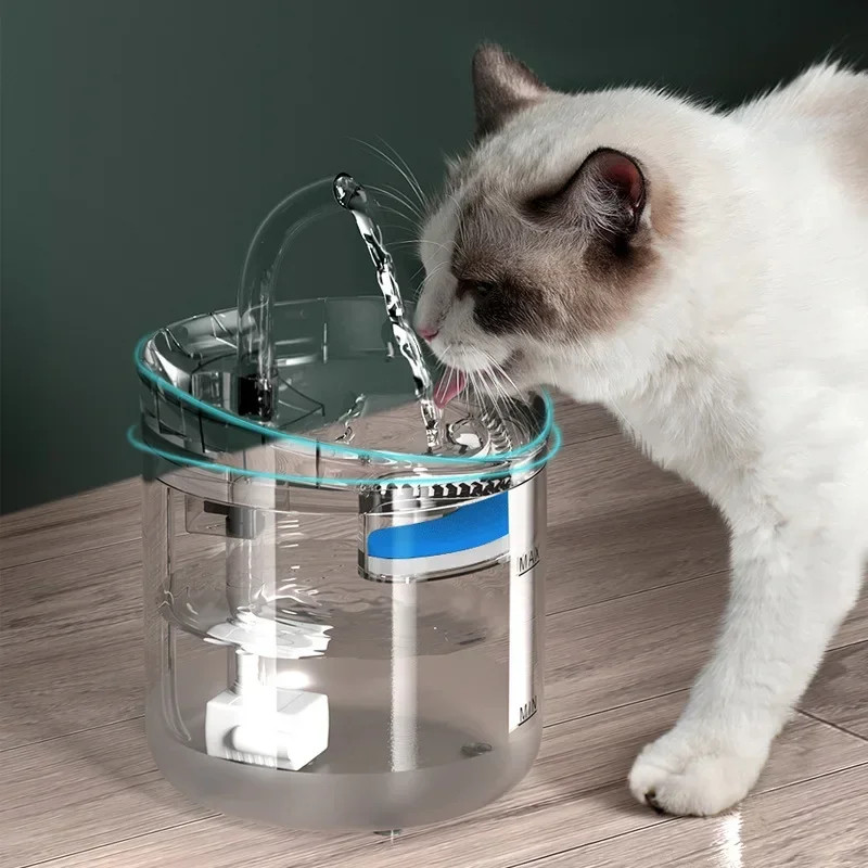 Automatic Circulating Cat Water Dispenser Smart Drinking Fountain for Kittens Pet Drinking Fountain