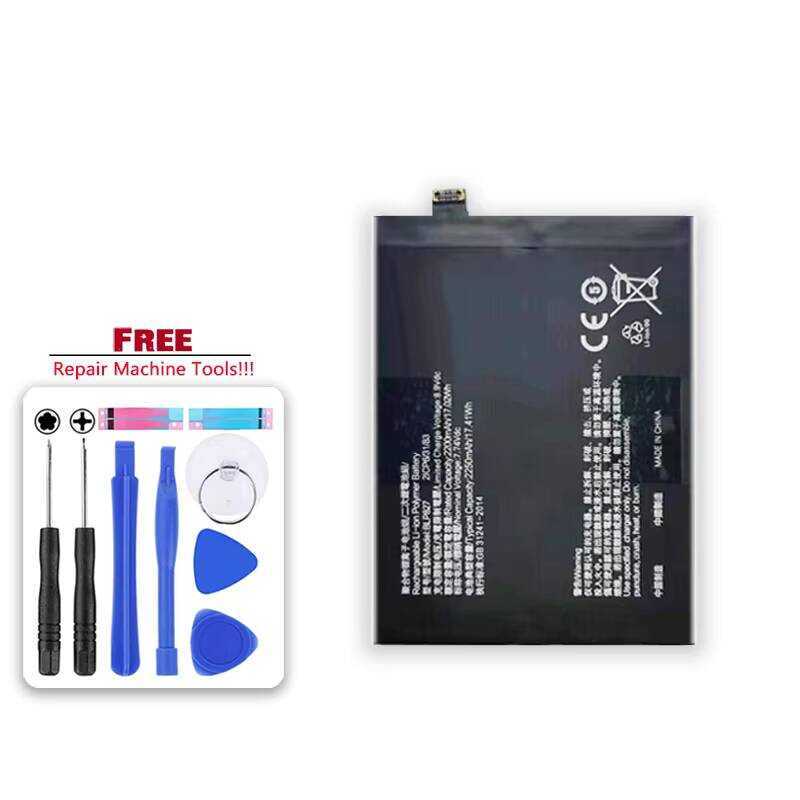 Fast Charging For Oneplus 9 Pro For One Plus 1+ 9 Pro OnePlus9 Pro BLP827 Mobile Phone Battery 2250m