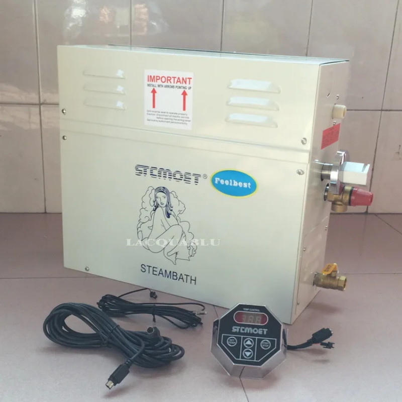 9KW Steam Generator for Shower 220V/380V Home Steam Machine Sauna Equipment Sauna Bath SPA Steam Sh