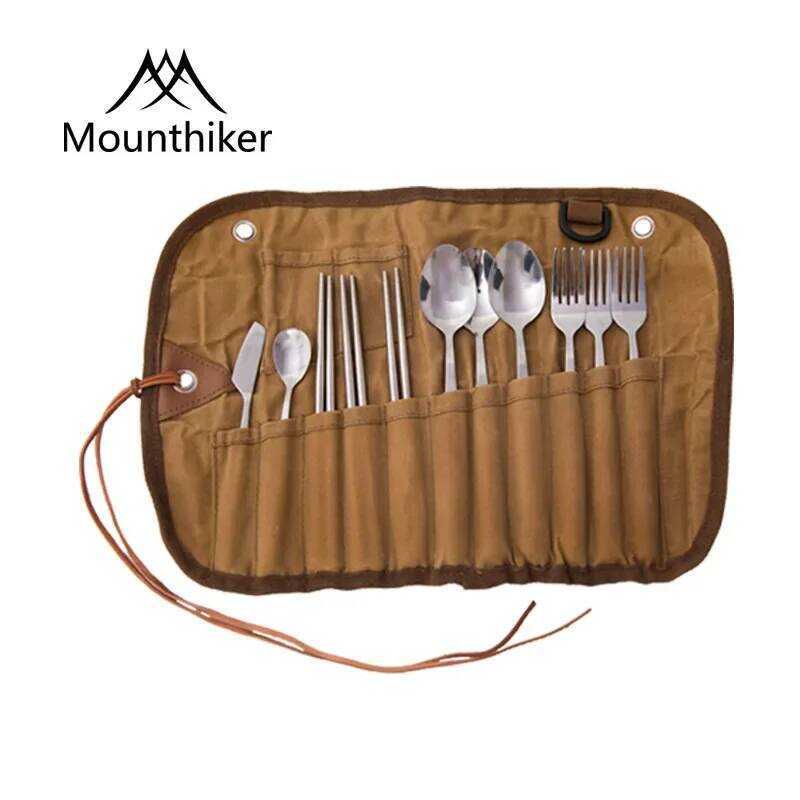 C Mountainhiker Outdoor Tableware Picnics And Fun Picnics And Self-Driving Trip Tableware Portable