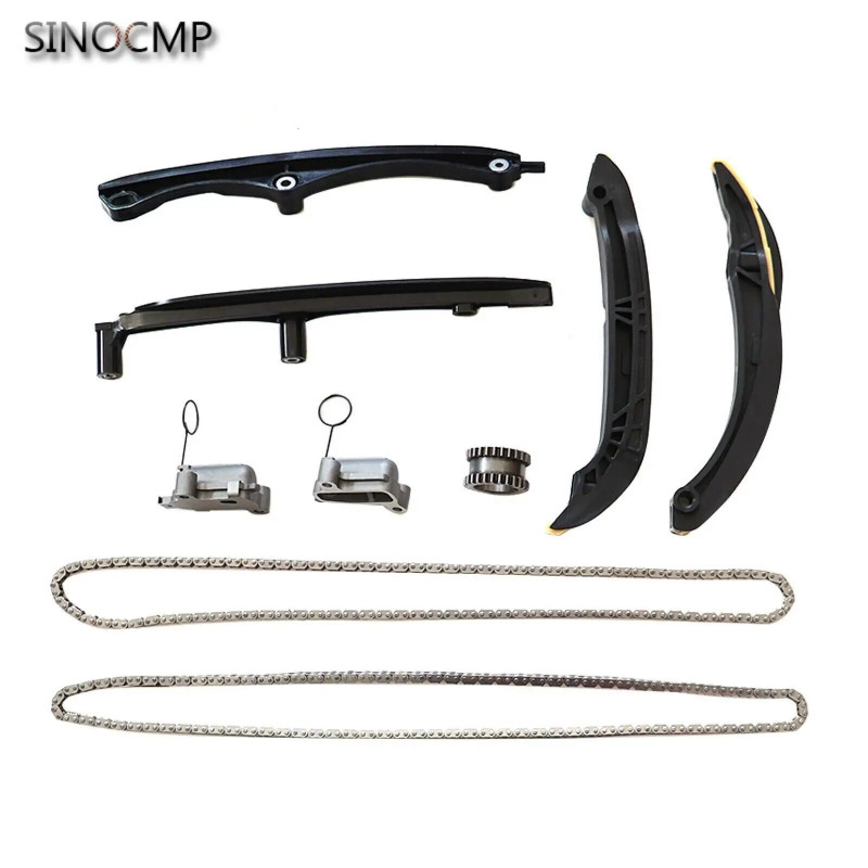 Engine Timing Chain Kit HL3Z6268A HL3Z-6268-A ML3Z6256A HL3Z6K255A For 17-23 Lincoln Navigator For