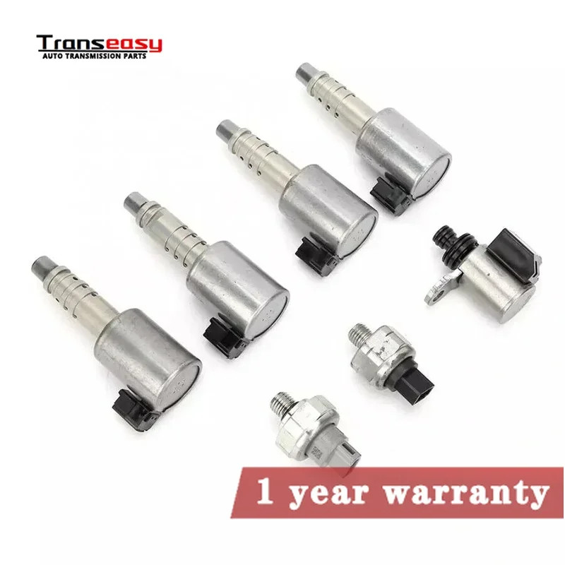 7PCS OEM RE0F10D JF017E CVT8 Transmission Solenoids Fits For Infiniti JX35 QX60 Nissan