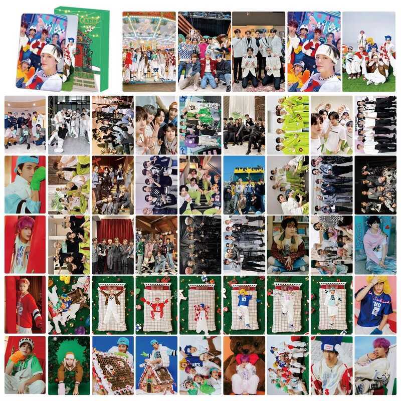 NCT Star โปสเตอร์ภาพ HD เลเซอร์ 50 การ์ดการ์ดอวยพรโปสการ์ดสินค้า Luo Hanmin Park Ji Sung ของขวัญ