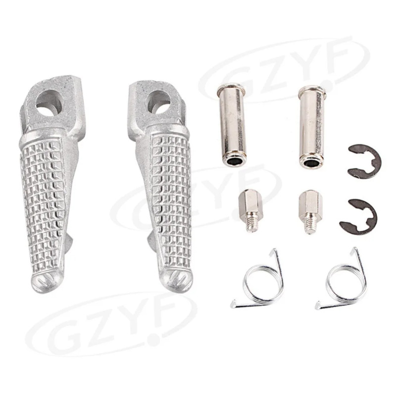 Front Foot Peg Footrest for Kawasaki Ninja ZX6R 2003-2013 & ZX10R 2004-2013 & ZX9R 1998-2003 & Z100