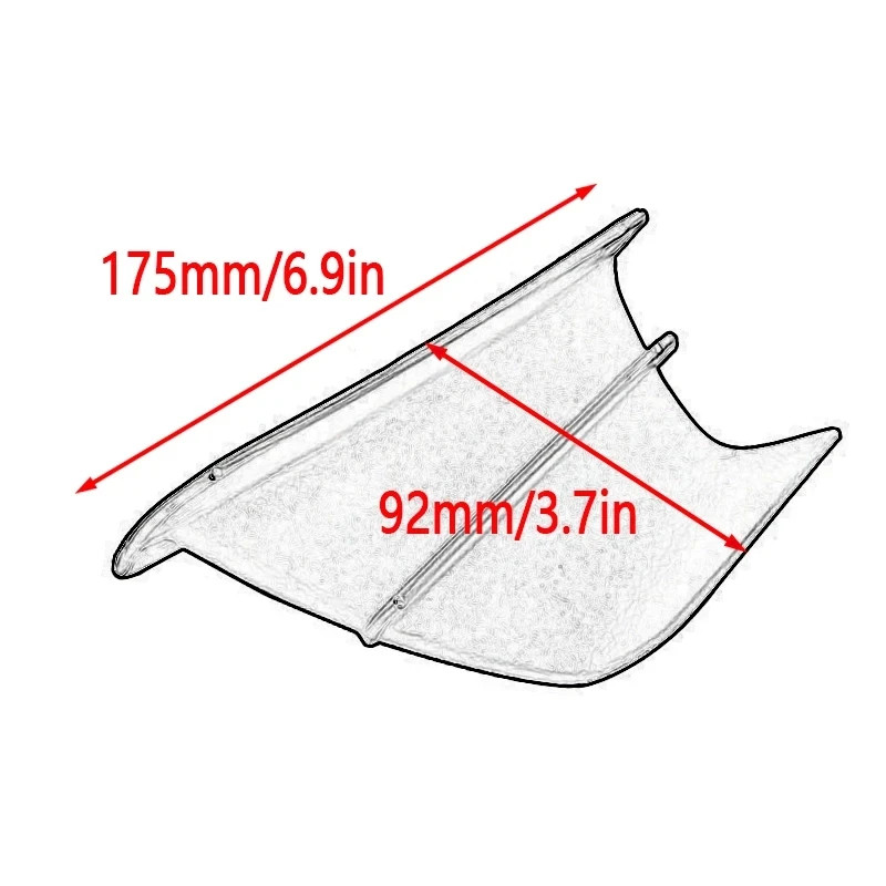 For Suzuki Gixxer brah 150 FS 155 250 SF 300 1000 Fairing Aerodynamic Winglets Dynamic Motorcycle W