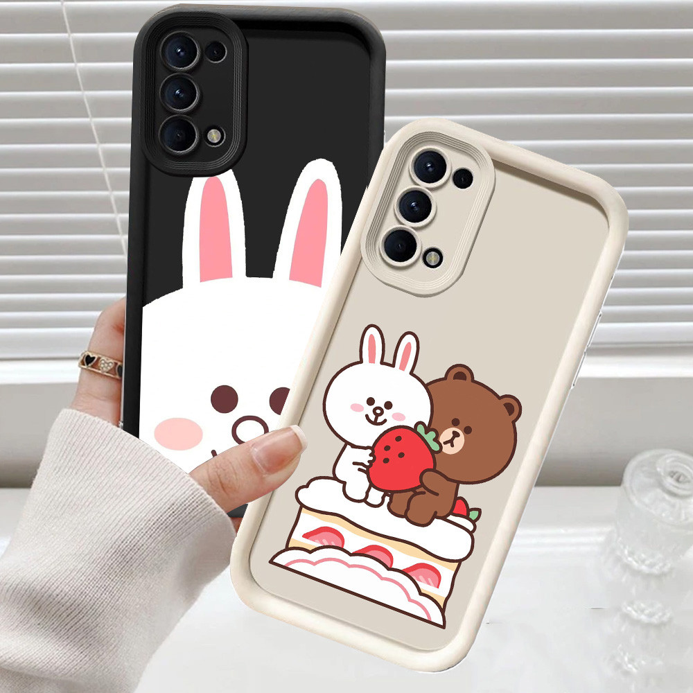 CH38 Hot Friends Soft Casing สําหรับ OPPO Reno Find X3 6 5 4 Lite 5G เคสป้องกัน