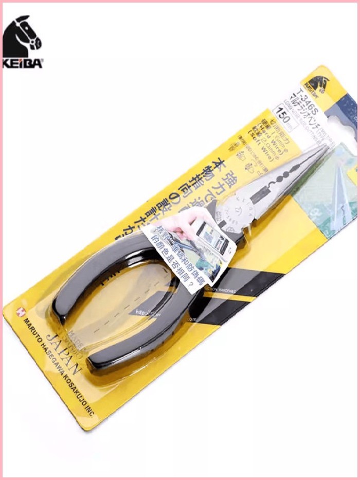 KEIBA Continental T-316S/T-346S คีมปากแหลมของช่างไฟฟ้านำเข้าจากญี่ปุ่น คีมอเนกประสงค์ 6 นิ้ว