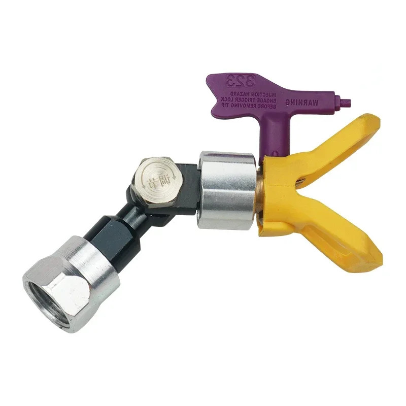 Straight Hose Swivel Spray 3 In 1 Airless Paint Sprayer Joint Adapter  Nozzle 7/8''F-7/8''M With Ai