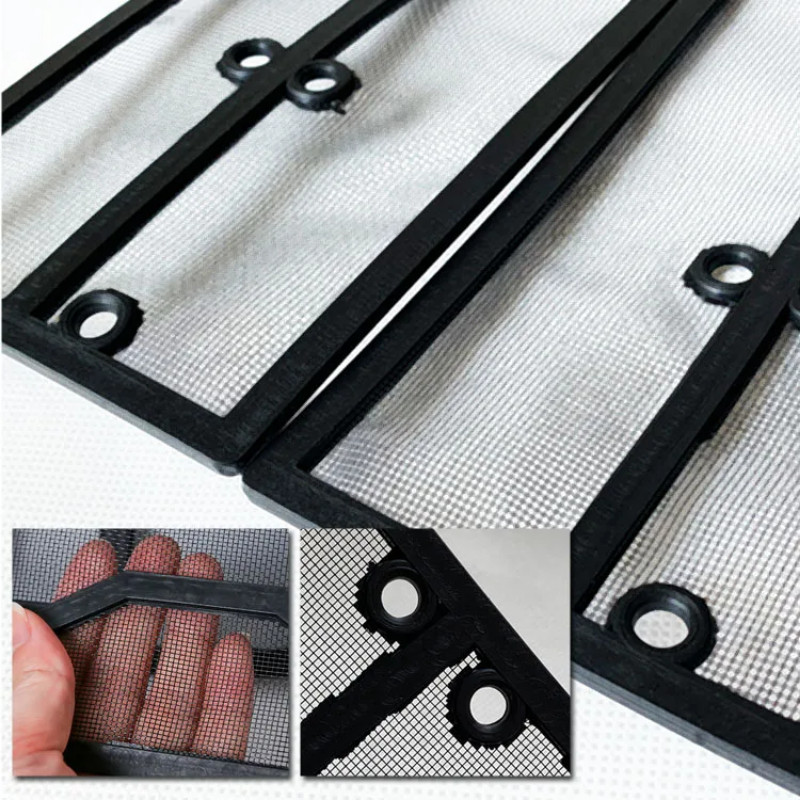 4Pcs Car Front Grill Insect Net Insect Screening Mesh for AUDI   A4L A6L Q3 Q5L  Car Accessories St