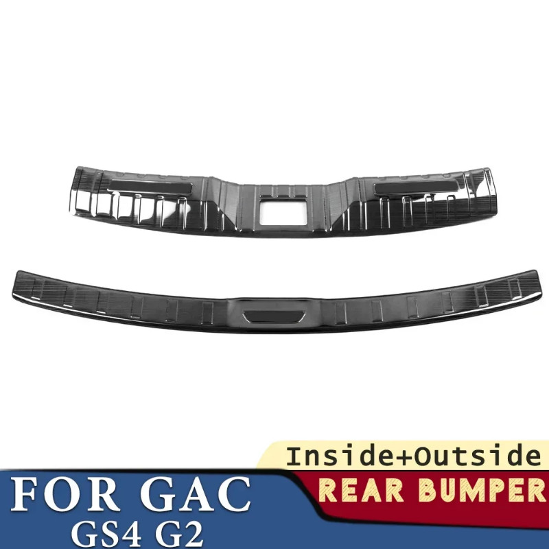 Trunk Bumper for GAC GS4 G2 GS4 PLUS COUPE 2020 2021 2022 2023 Car Accessories Stainless Rear Fende
