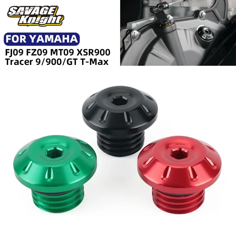 Engine Oil Filler Cap Plug Screw For YAMAHA FJ09 FZ09 MT09 SP XSR900 Tracer 9 Tracer 900 GT T-Max 5