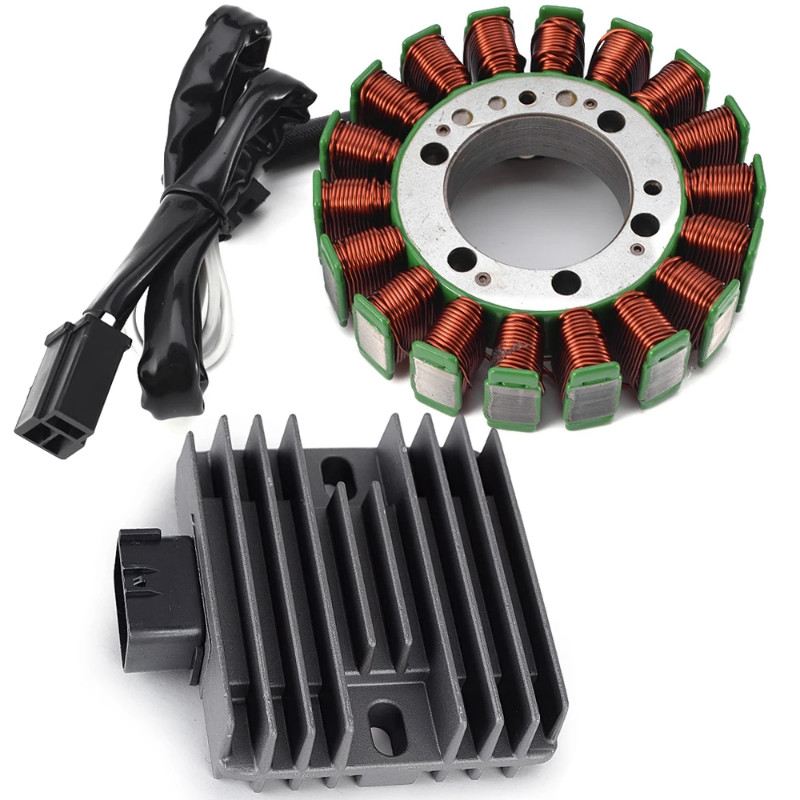 Stator Coil + Voltage Regulator Rectifier For Kawasaki ER6N Versys 650 KLE650 ER400 ER4N Ninja 400R
