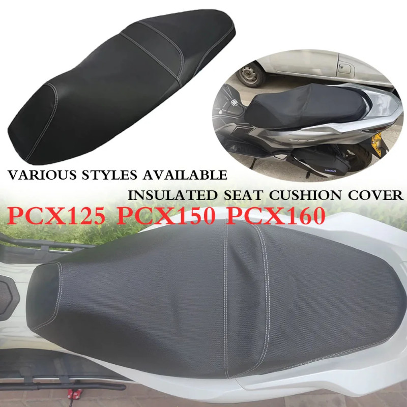 NEW For Honda PCX125 PCX150 PCX160 PCX 125 Seat Cover Waterproof Sunscreen Thickened Leather Seat C
