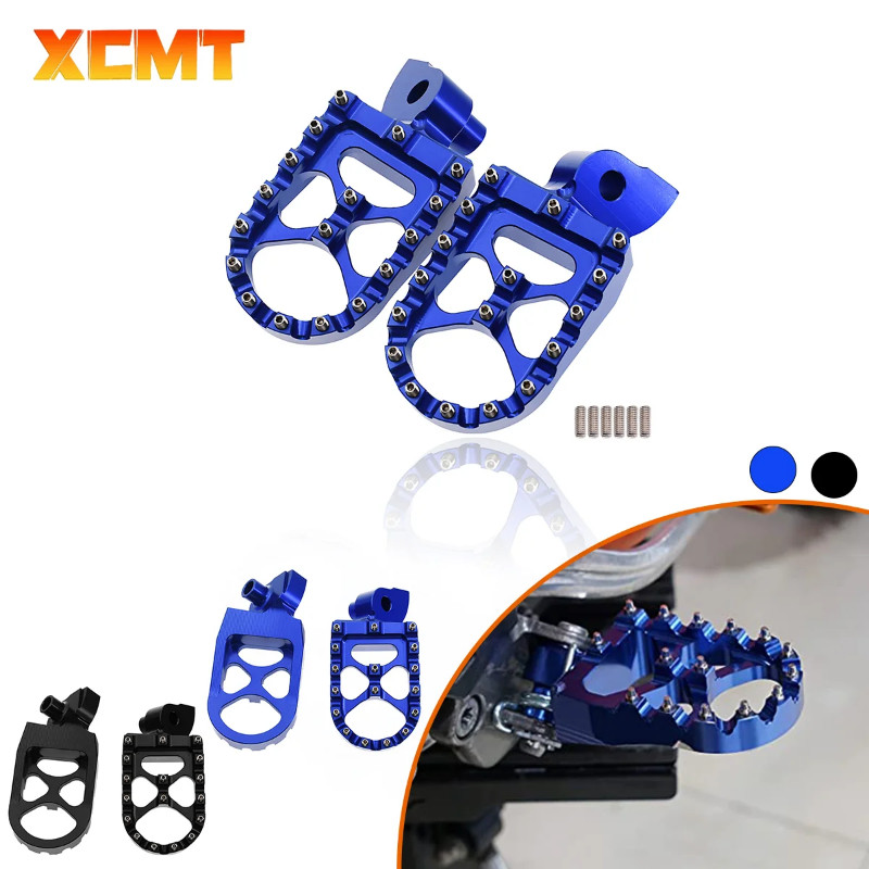 Motocross CNC Footpeg Foot peg Pedals Rest For YAMAHA YZ85 125 250 YZ250F YZF WRF 250 450 YZF250 WR