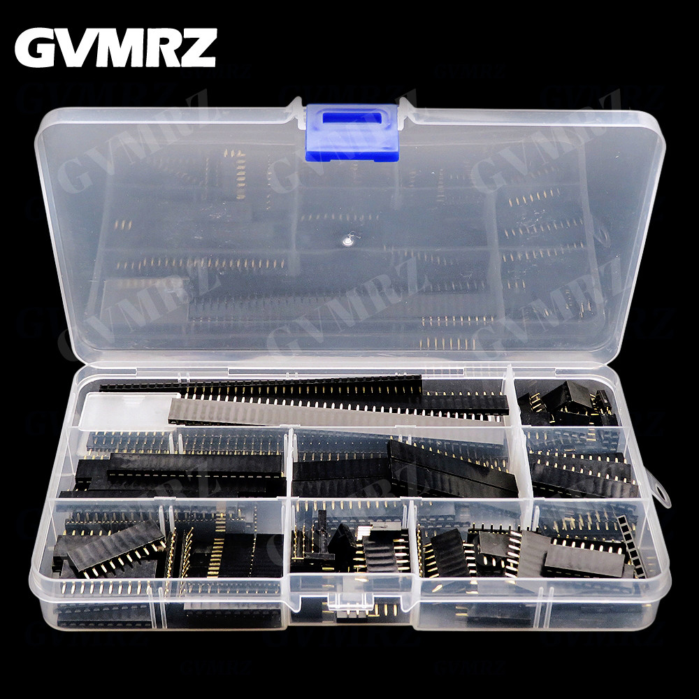 120 ชิ้น/กล่อง 2.54 มม.เดี่ยวแถว pin ซ็อกเก็ตหญิง Header connector 4PIN 6PIN 8PIN 10PIN 12PIN 16PIN 